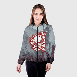 Куртка с капюшоном женская SAMURAI GAME, цвет: 3D-черный — фото 2