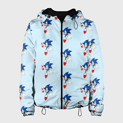 Куртка с капюшоном женская Sonics dance, цвет: 3D-черный