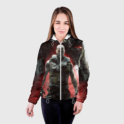 Куртка с капюшоном женская Werewolf: The Apocalypse, цвет: 3D-белый — фото 2