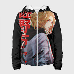 Куртка с капюшоном женская Токийские мстители, цвет: 3D-белый