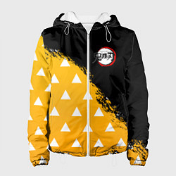 Куртка с капюшоном женская КОСТЮМ ЗЕНИЦУ ZENITSU KNY, цвет: 3D-белый