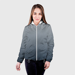 Куртка с капюшоном женская GRADIENT 50 SHADES OF GREY, цвет: 3D-белый — фото 2