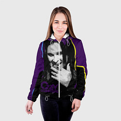 Куртка с капюшоном женская Ozzy Osbourne, Оззи Осборн, цвет: 3D-белый — фото 2