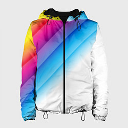 Женская куртка РАДУЖНЫЕ ПОЛОСЫ RAINBOW Z