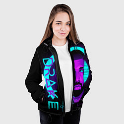 Куртка с капюшоном женская Drake, цвет: 3D-черный — фото 2