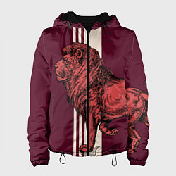 Куртка с капюшоном женская Король Лев Lion King, цвет: 3D-черный