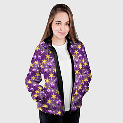 Куртка с капюшоном женская Игрушки украшения, цвет: 3D-черный — фото 2