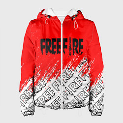 Куртка с капюшоном женская Фри фаер День Booyah,, цвет: 3D-белый