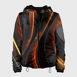 Куртка с капюшоном женская Unsplash 3D, цвет: 3D-черный