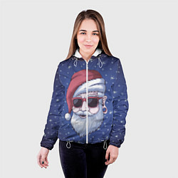 Куртка с капюшоном женская САНТА ХИПСТЕР SANTA HIPSTER, цвет: 3D-белый — фото 2