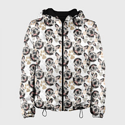 Женская куртка Собака Французский Бульдог French Bulldog