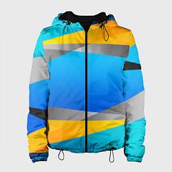 Женская куртка Резкая Абстракция