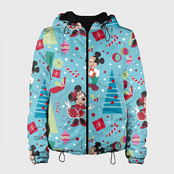 Женская куртка Mickey and Minnie pattern