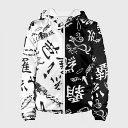 Женская куртка Tokyo Revengers Black & White