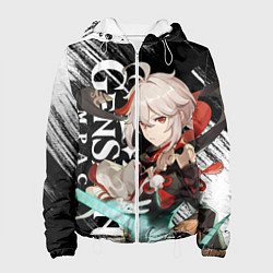 Куртка с капюшоном женская КАДЗУХА АНЕМО KAZUHA, цвет: 3D-белый