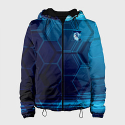 Куртка с капюшоном женская Z - Гордость Питера, цвет: 3D-черный