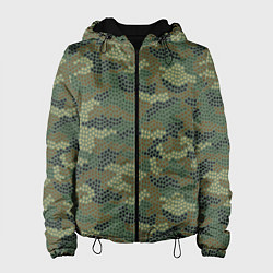 Женская куртка Абстрактный Камуфляж из Звёзд