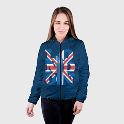 Куртка с капюшоном женская LONDON Лондон, цвет: 3D-черный — фото 2