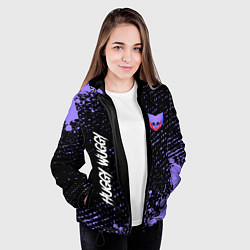 Куртка с капюшоном женская ХАГИ ВАГИ Краски 7, цвет: 3D-черный — фото 2