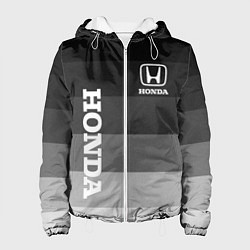 Куртка с капюшоном женская Honda Хонда, цвет: 3D-белый