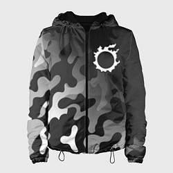 Куртка с капюшоном женская FINAL FANTASY XIV - METEOR, цвет: 3D-черный