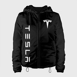 Женская куртка Tesla Тесла логотип и надпись