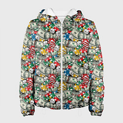 Женская куртка Деньги Казино