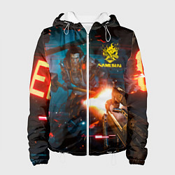 Женская куртка Cyberpunk 2077 Night city