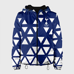 Куртка с капюшоном женская Тоттенхэм tottenham, цвет: 3D-черный