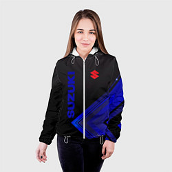 Куртка с капюшоном женская SUZUKI СУЗУКИ, цвет: 3D-белый — фото 2