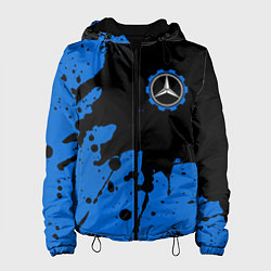 Куртка с капюшоном женская МЕРСЕДЕС Краска 5, цвет: 3D-черный