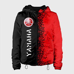 Куртка с капюшоном женская YAMAHA Yamaha - Спрей, цвет: 3D-черный