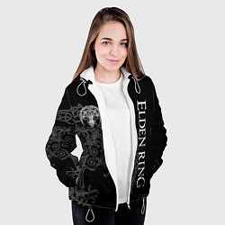 Куртка с капюшоном женская СВЯТОЕ ДРЕВО МИКЕЛЛЫ ЕЛДЕН РИНГ, цвет: 3D-белый — фото 2