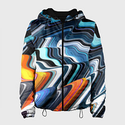Женская куртка Abstraction expressive pattern