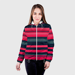 Куртка с капюшоном женская ТРАФИК ЛИНИИ, цвет: 3D-белый — фото 2