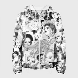 Куртка с капюшоном женская Nana pattern, цвет: 3D-белый