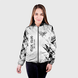 Куртка с капюшоном женская Velial squad - велиал сквад, цвет: 3D-черный — фото 2