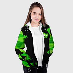 Куртка с капюшоном женская GreenMini HuggyWuggyPoppy Playtime, цвет: 3D-белый — фото 2
