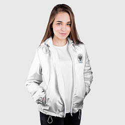 Куртка с капюшоном женская Russia White Collection 20222023, цвет: 3D-белый — фото 2