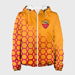 Куртка с капюшоном женская Рома соты, цвет: 3D-белый