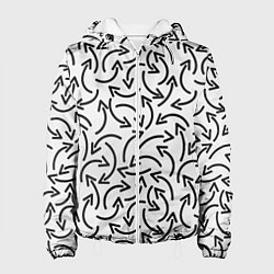 Женская куртка Закругленные Стрелки