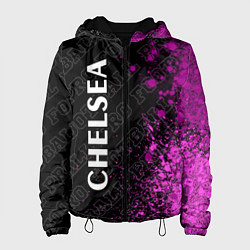 Куртка с капюшоном женская Chelsea Pro Football, цвет: 3D-черный