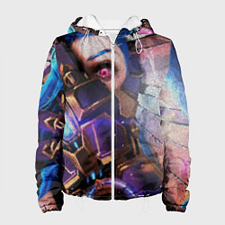 Женская куртка Jinx Arcane коллаж