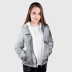 Куртка с капюшоном женская Faith - The Cure, цвет: 3D-белый — фото 2