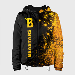 Женская куртка Beastars - gold gradient: по-вертикали
