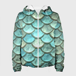 Женская куртка Рыбья чешуя