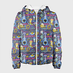 Женская куртка Гитара и шляпа