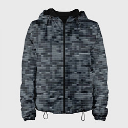 Женская куртка Пиксельный паттерн - минимализм