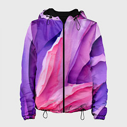 Женская куртка Необычная акварельная абстракция