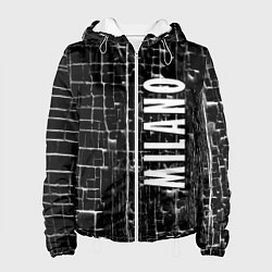 Куртка с капюшоном женская Milano - autumn - winter 2025, цвет: 3D-белый